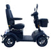 Freedom Adventure Mobility Scooter in Black side view