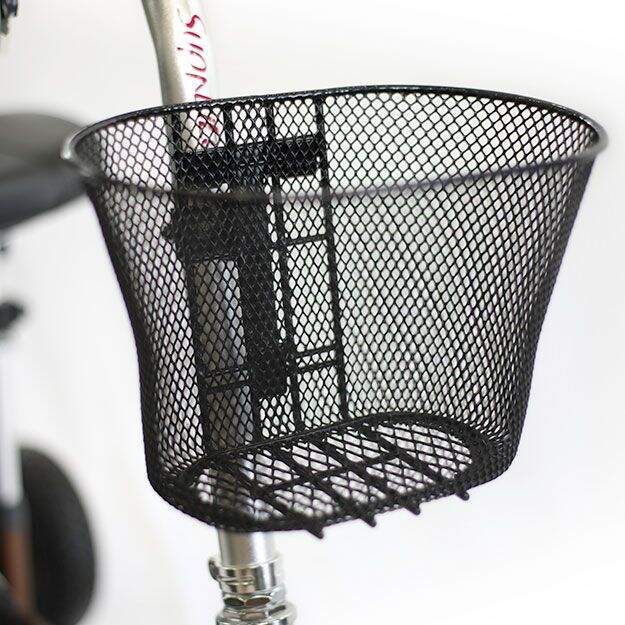 Closeup of the SupaScoota Front asket on a supalite.