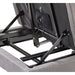 Close up view of the Top Gun Royal King Single Adjustable Bed lifting hardware