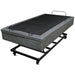 Side view of the Top Gun Royal Plus King Single Adjustable Bed in the flat posistion