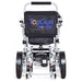 Rear view of the Top Gun Bruno Electric Wheelchair